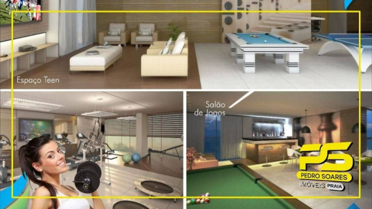 Imagem Apartamento com 2 Quartos à Venda, 88 m² em Brisamar - João Pessoa