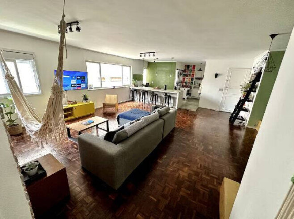 Apartamento com 2 Quartos para Alugar, 110 m² em Cerqueira César - São Paulo
