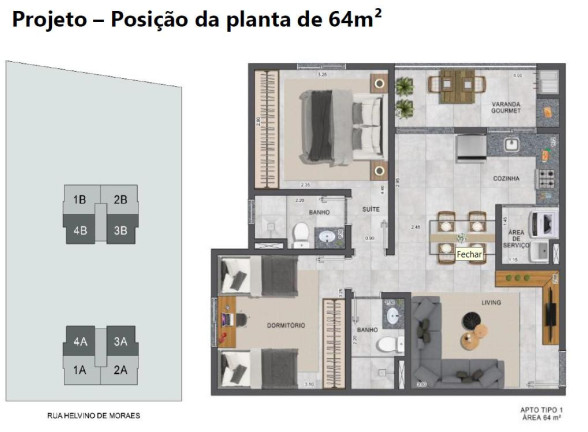 Imagem Apartamento à Venda, em Vila São José Imagem Apartamento à Venda, em Vila São José