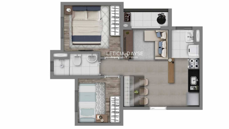 Imagem Apartamento com 2 Quartos à Venda, em Jaragua - São Paulo Imagem Apartamento com 2 Quartos à Venda, em Jaragua - São Paulo