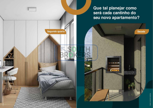Imagem Apartamento com 2 Quartos à Venda,  em Centro - São José Dos Pinhais