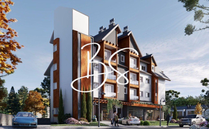 Apartamento com 1 Quarto à Venda, 62 m² em Av. Central - Gramado