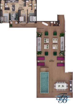 Imagem Apartamento com 3 Quartos à Venda, 295 m² em Jardim Oceania - João Pessoa Imagem Apartamento com 3 Quartos à Venda, 295 m² em Jardim Oceania - João Pessoa