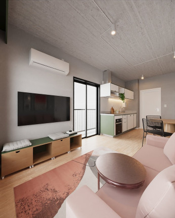 Imagem Apartamento com 2 Quartos à Venda, 41 m² em São Francisco - Curitiba