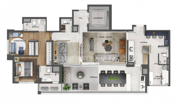 Imagem Apartamento com 3 Quartos à Venda, 124 m² em Tatuapé - São Paulo