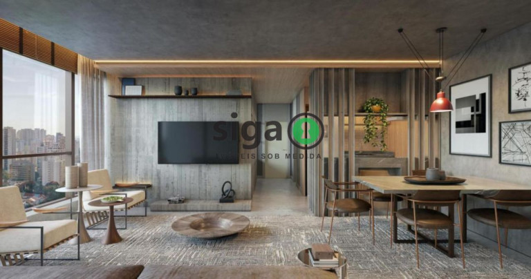 Imagem Apartamento com 1 Quarto à Venda, 46 m² em Vila Olímpia - São Paulo