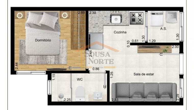 Imagem Apartamento com 1 Quarto à Venda, 45 m² em Vila Gustavo - São Paulo Imagem Apartamento com 1 Quarto à Venda, 45 m² em Vila Gustavo - São Paulo