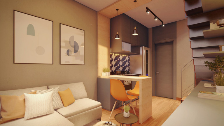 Imagem Cobertura com 1 Quarto à Venda, 28 m² em Novo Mundo - Curitiba