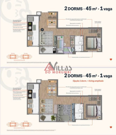 Imagem Apartamento com 2 Quartos à Venda, 45 m² em Vila Andrade - São Paulo