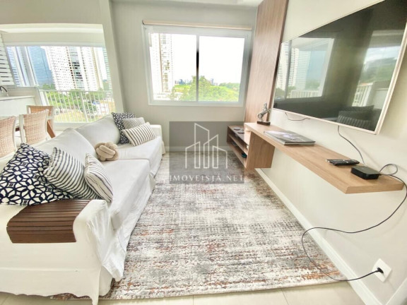 Imagem Apartamento com 1 Quarto para Alugar, 58 m² em Alphaville Empresarial - Barueri