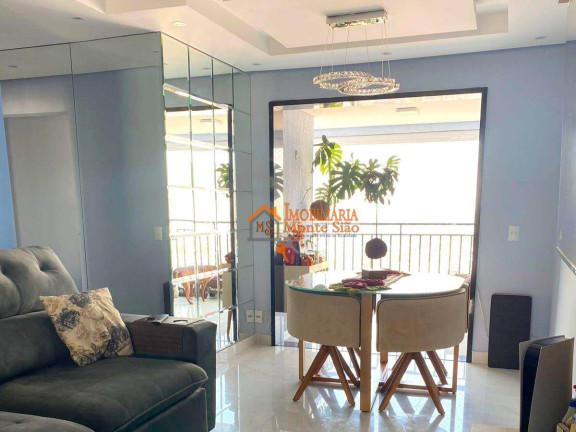 Apartamento com 3 Quartos à Venda, 81 m² em Jardim Flor Da Montanha - Guarulhos