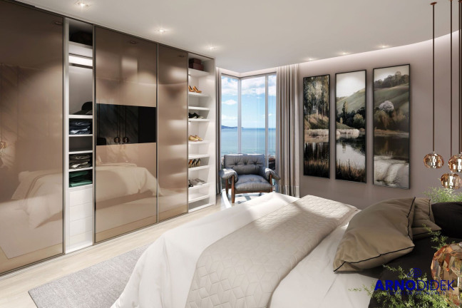 Apartamento com 3 Quartos à Venda, 128 m² em Meia Praia - Itapema