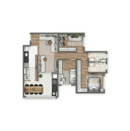 Imagem Apartamento com 3 Quartos à Venda, 84 m² em Tatuapé - São Paulo
