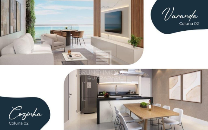 Imagem Apartamento com 2 Quartos à Venda, 65 m² em Enseada Azul - Guarapari