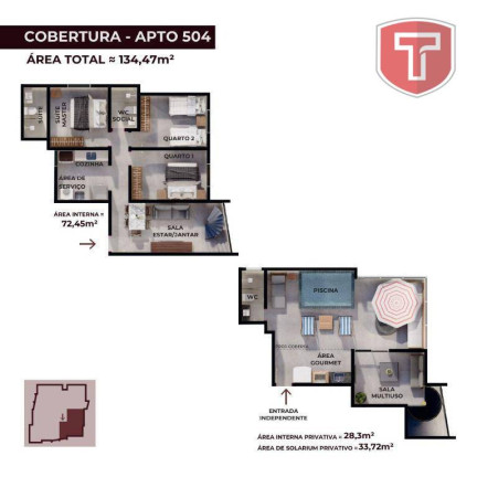 Imagem Apartamento com 3 Quartos à Venda, 72 m² em Praia Formosa - Cabedelo