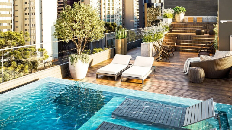 Imagem Apartamento com 1 Quarto à Venda, 33 m² em Batel - Curitiba Imagem Apartamento com 1 Quarto à Venda, 33 m² em Batel - Curitiba