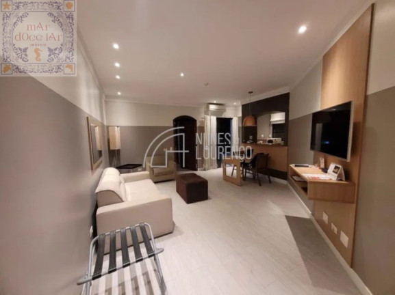 Flat com 1 Quarto à Venda, 47 m² em Gonzaga - Santos