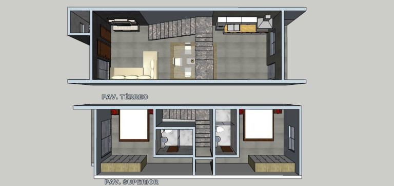 Imagem Casa com 2 Quartos à Venda, 106 m² em Morretes - Itapema Imagem Casa com 2 Quartos à Venda, 106 m² em Morretes - Itapema