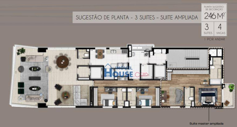 Imagem Apartamento com 3 Quartos à Venda, 246 m² em Itaim Bibi - São Paulo