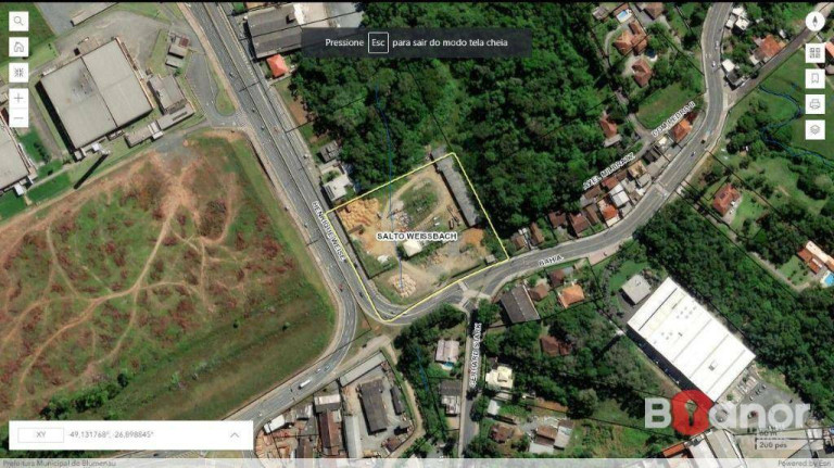 Imagem Terreno à Venda, 11.200 m² em Salto Weissbach - Blumenau Imagem Terreno à Venda, 11.200 m² em Salto Weissbach - Blumenau