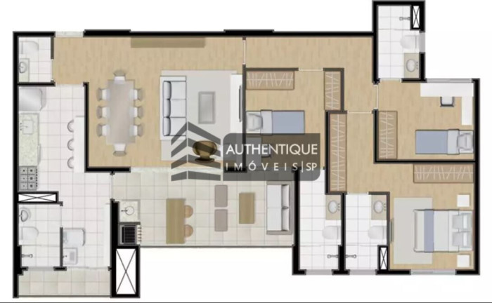 Imagem Apartamento com 3 Quartos à Venda, 116 m² em Baeta Neves - São Bernardo Do Campo Imagem Apartamento com 3 Quartos à Venda, 116 m² em Baeta Neves - São Bernardo Do Campo
