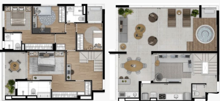 Apartamento com 3 Quartos à Venda, 92 m² em Vila Osasco - Osasco