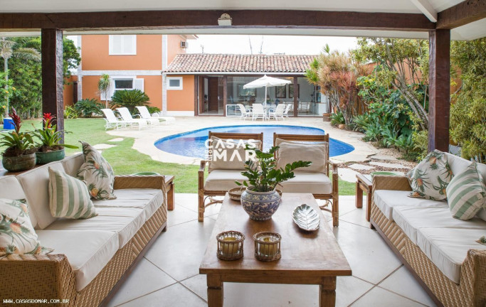 Imagem Casa com 7 Quartos para Alugar ou Temporada, 800 m² em Praia Rasa - Armação Dos Búzios
