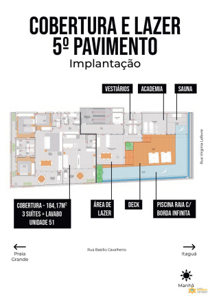 Imagem Apartamento com 1 Quarto à Venda, 77 m² em Acaraú - Ubatuba