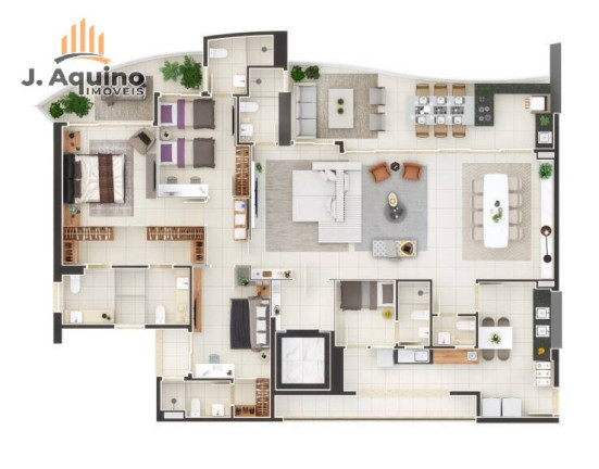Imagem Apartamento com 4 Quartos à Venda, 218 m² em Aldeota - Fortaleza Imagem Apartamento com 4 Quartos à Venda, 218 m² em Aldeota - Fortaleza