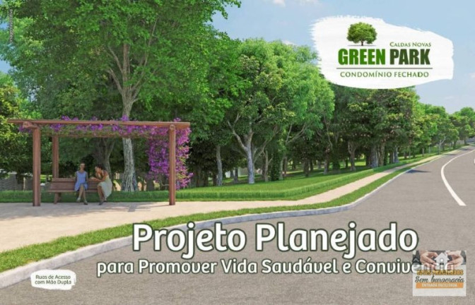 Imagem Terreno à Venda, 250 m² em Condomínio Del Fiori - Caldas Novas Imagem Terreno à Venda, 250 m² em Condomínio Del Fiori - Caldas Novas