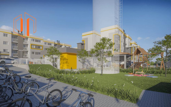 Imagem Apartamento com 2 Quartos à Venda, 57 m² em Jardim Amélia - Pinhais