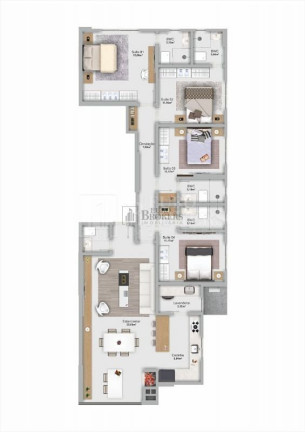 Imagem Apartamento com 4 Quartos à Venda, 136 m² em Centro - Balneário Camboriú