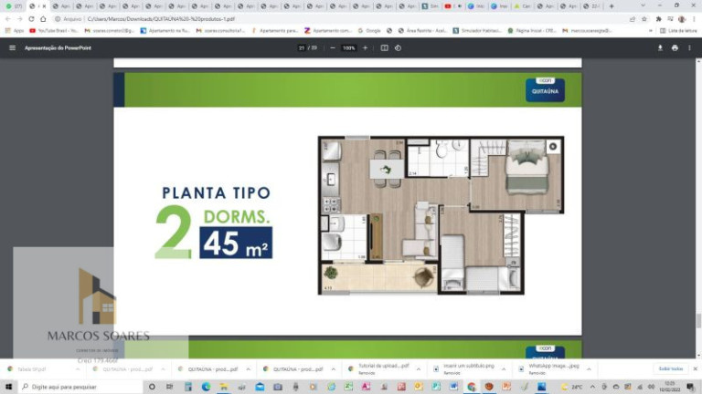 Imagem Apartamento com 2 Quartos à Venda, 45 m² em Quitaúna - Osasco