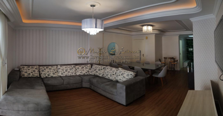 Imagem Apartamento com 3 Quartos para Alugar, 180 m² em Meia Praia - Itapema