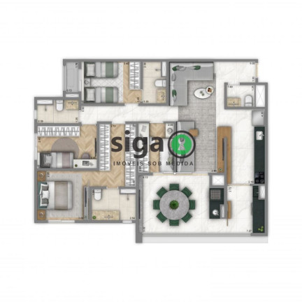 Imagem Apartamento com 4 Quartos à Venda, 125 m² em Saúde - São Paulo