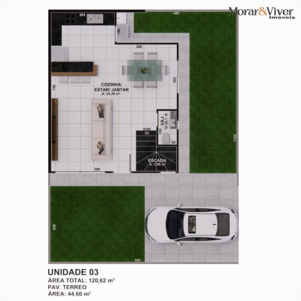 Imagem Casa com 3 Quartos à Venda, 120 m² em Xaxim - Curitiba