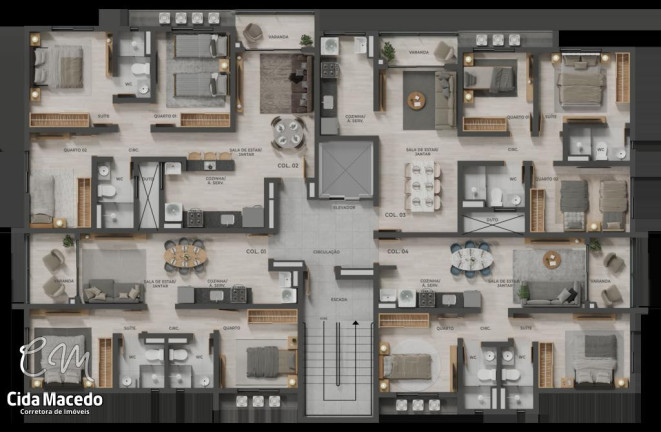 Imagem Cobertura com 2 Quartos à Venda, 105 m² em Aeroclube - João Pessoa