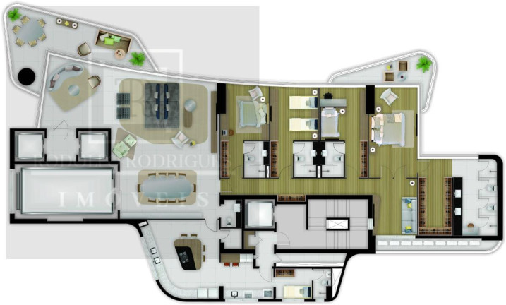 Imagem Apartamento com 4 Quartos à Venda, 368 m² em Meireles - Fortaleza