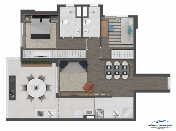 Imagem Apartamento com 1 Quarto à Venda, 40 m² em Jardins - São Paulo