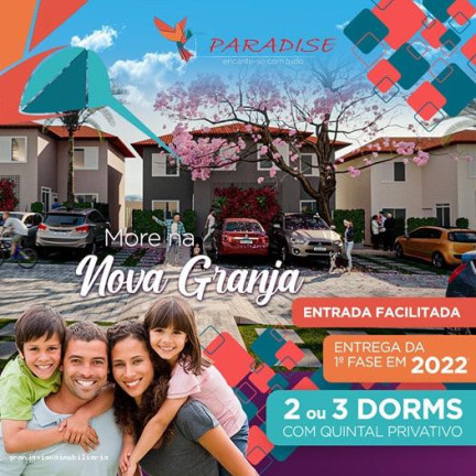 Imagem Casa com 2 Quartos à Venda, 52 m² em Paradise Granja Viana - Programa Casa Verde Amarela - Cotia