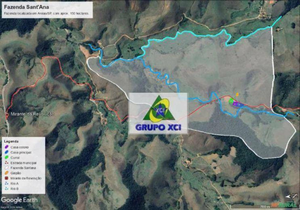 Fazenda à Venda, 1.500.000 m² em Centro - Areias