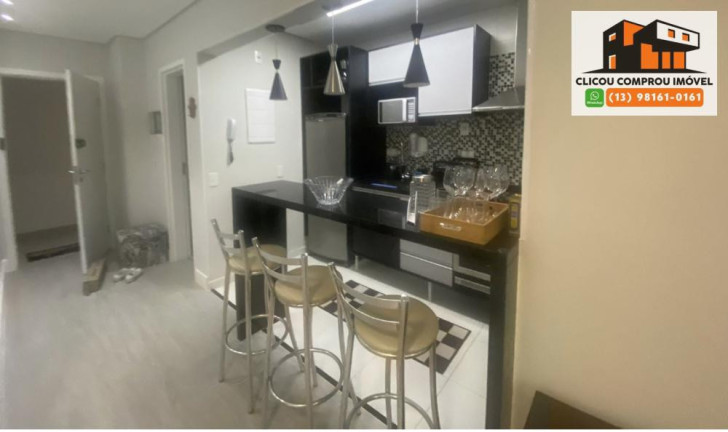 Imagem Apartamento com 2 Quartos à Venda, 57 m² em Gonzaga - Santos