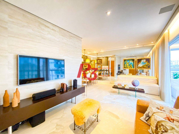 Imagem Apartamento com 3 Quartos à Venda, 159 m² em Embaré - Santos
