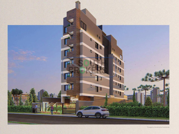 Imagem Apartamento com 2 Quartos à Venda, 27 m² em Hauer - Curitiba