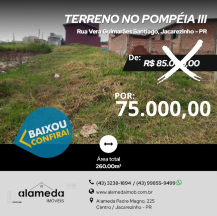 Imóvel à Venda, 260 m² em Res. Pompéia 3 - Jacarezinho
