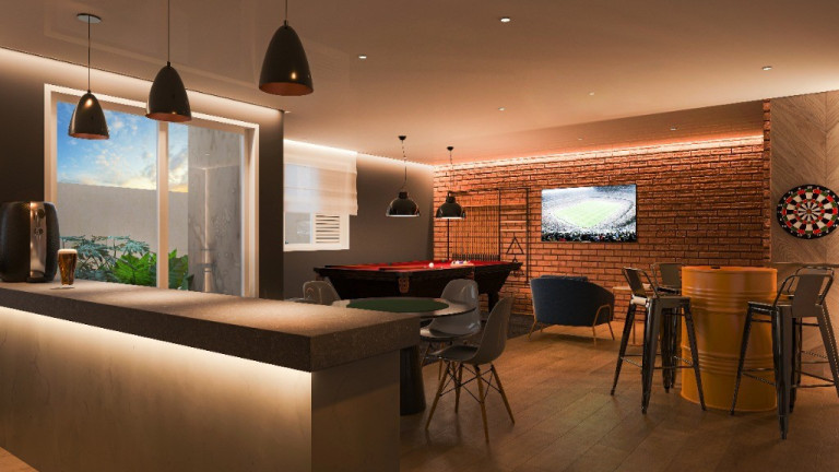 Apartamento com 2 Quartos à Venda, 47 m² em Vila Palmares - Santo André