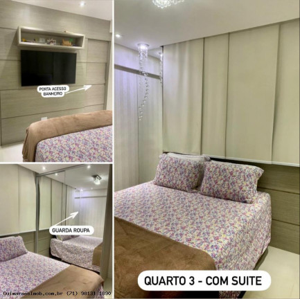 Imagem Apartamento com 3 Quartos à Venda, 80 m² em Centro - Lauro De Freitas Imagem Apartamento com 3 Quartos à Venda, 80 m² em Centro - Lauro De Freitas