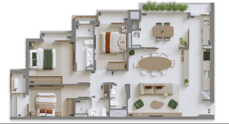 Imagem Apartamento com 3 Quartos à Venda, 334 m² em Mercês - Curitiba Imagem Apartamento com 3 Quartos à Venda, 334 m² em Mercês - Curitiba