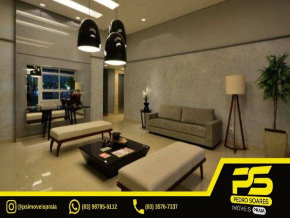 Apartamento com 3 Quartos à Venda, 91 m² em Altiplano Cabo Branco - João Pessoa