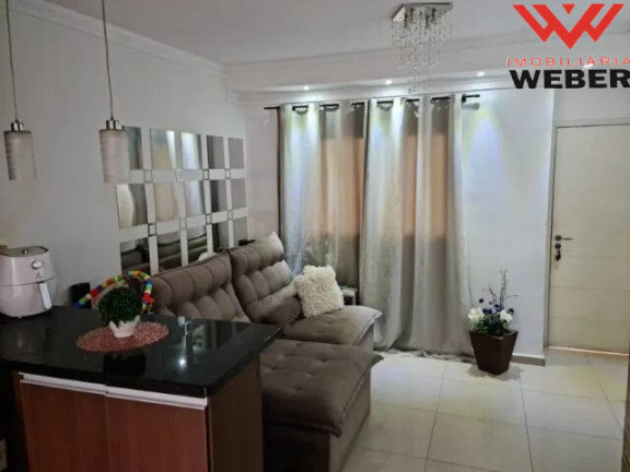 Casa de Condomínio com 2 Quartos à Venda, 75 m² em Caguassu - Sorocaba